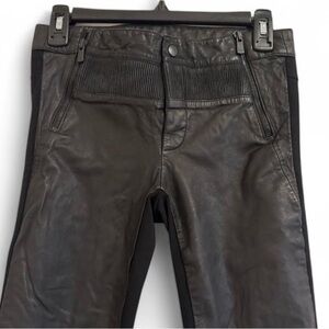 MAJE Leather Pants